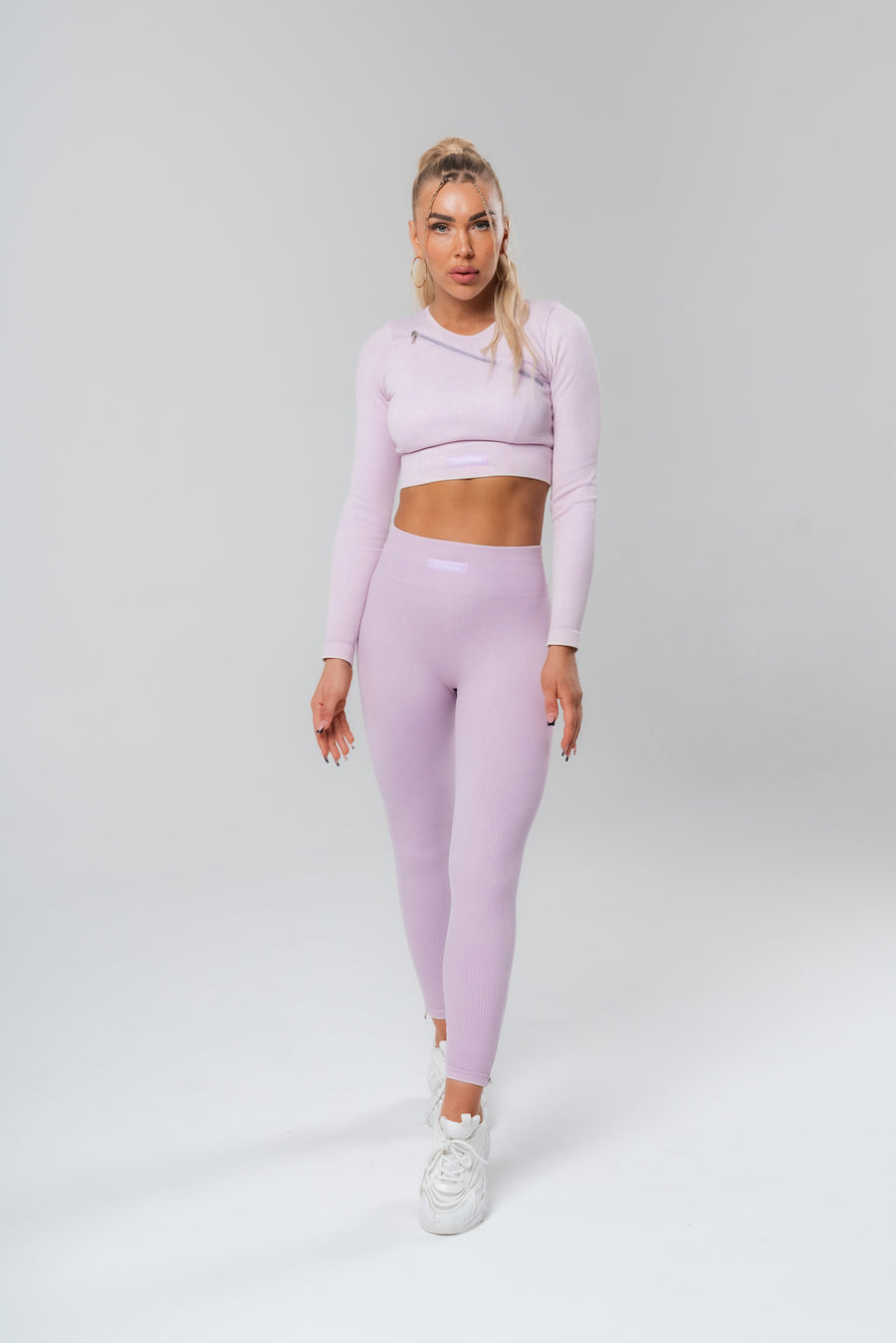 Dusty Pink Zipped Set