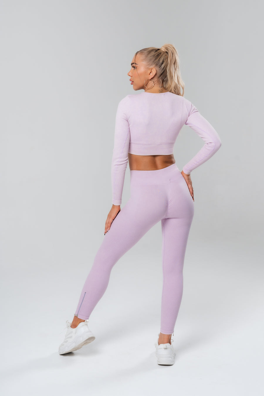 Dusty Pink Zipped Set