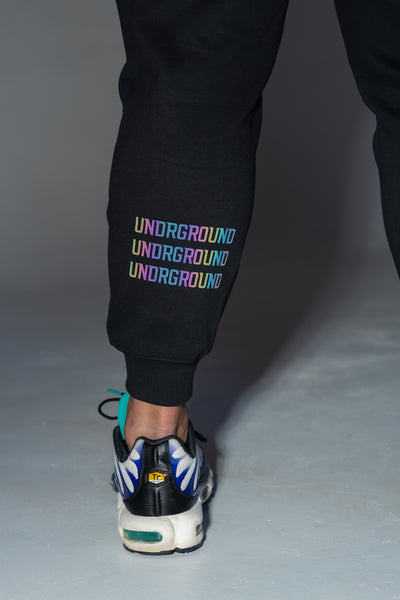 Reflective Tapered Joggers