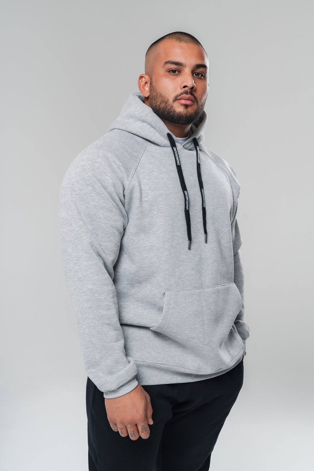 Grey Marble UG Warm Up Hoodie