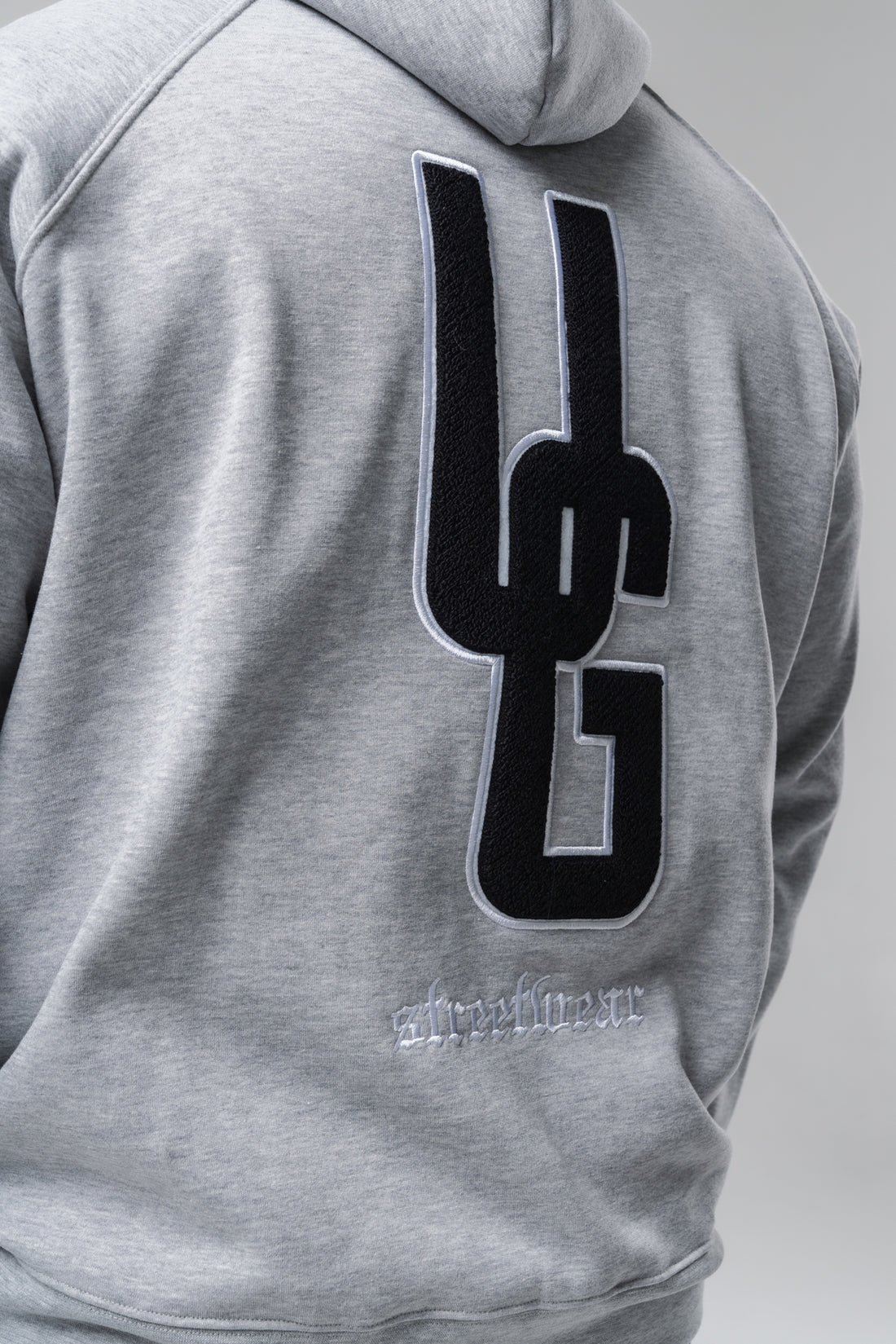 Grey Marble UG Warm Up Hoodie