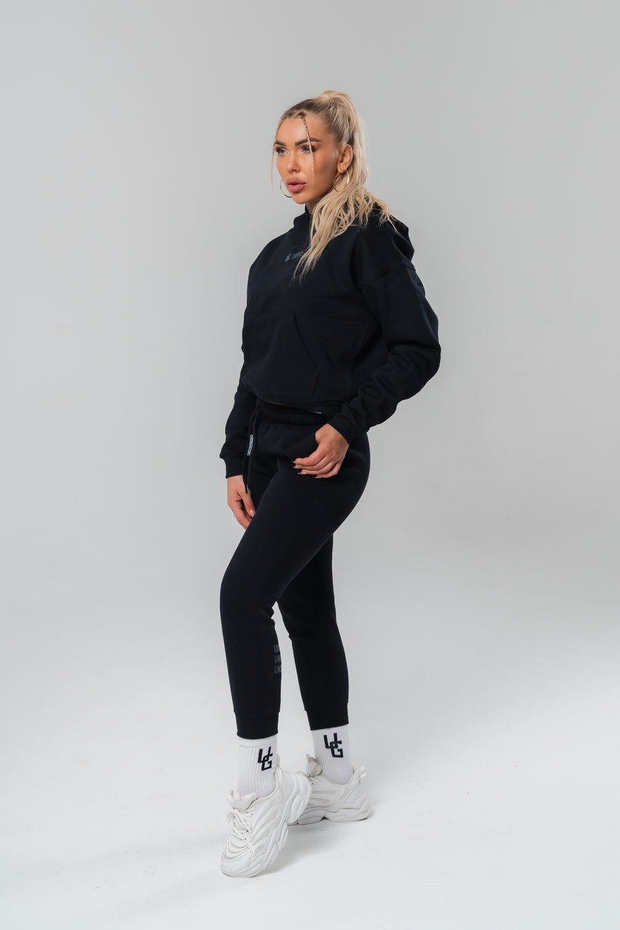 Women's Oversize Reflective Hoodie