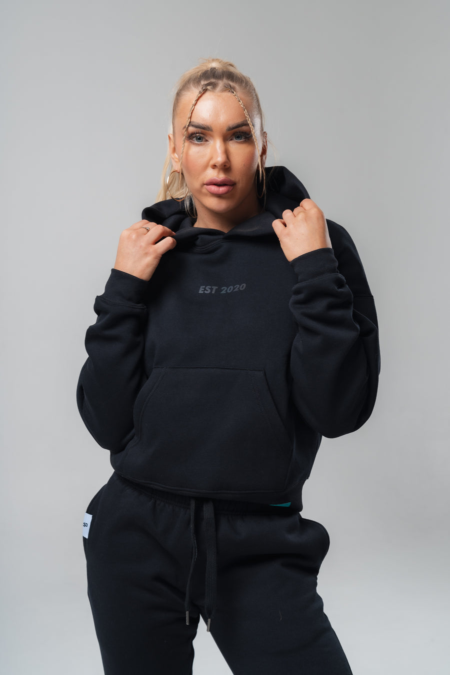 Women's Oversize Reflective Hoodie