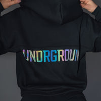 Women's Oversize Reflective Hoodie