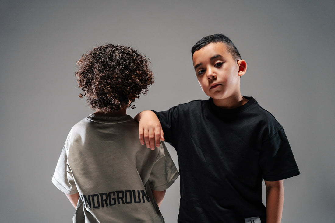 Lil Legends Combat Khaki Relaxed Fit Tee