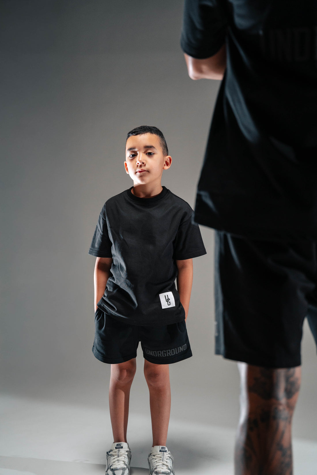 Lil Legends Jet Black Relaxed Fit Tee