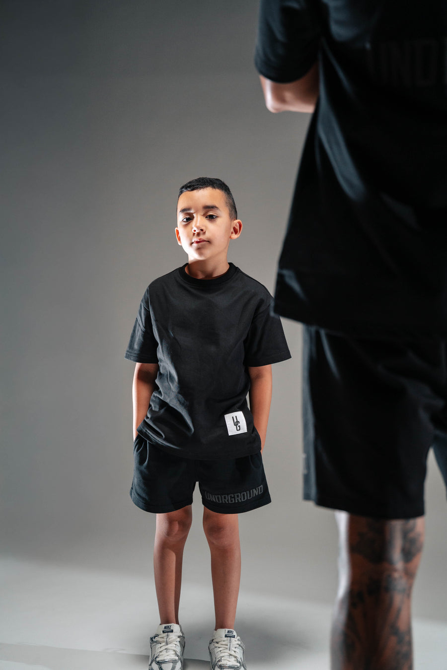 Lil Legends Jet Black Relaxed Fit Tee
