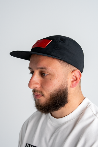 UNDRGROUND TECH CAP x BLACK/RED PATCH