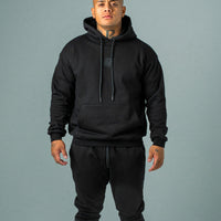 Hype Hoodie Black/Charcoal
