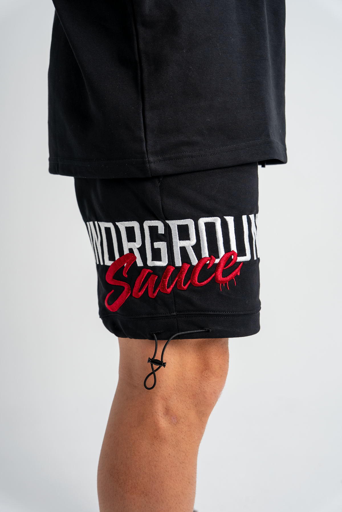UNDRGROUND x JOSH MANSOUR SHORTS BLACK