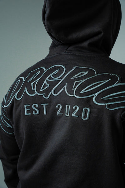 HYPE HOODIE BLACK/CHARCOAL
