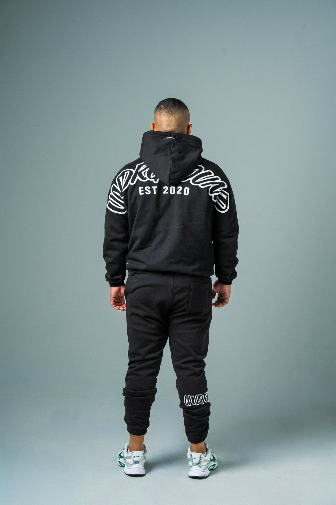 Hype Hoodie Black/Snow