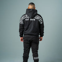 Hype Hoodie Black/Snow