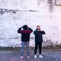 Hype Hoodie Black/Red