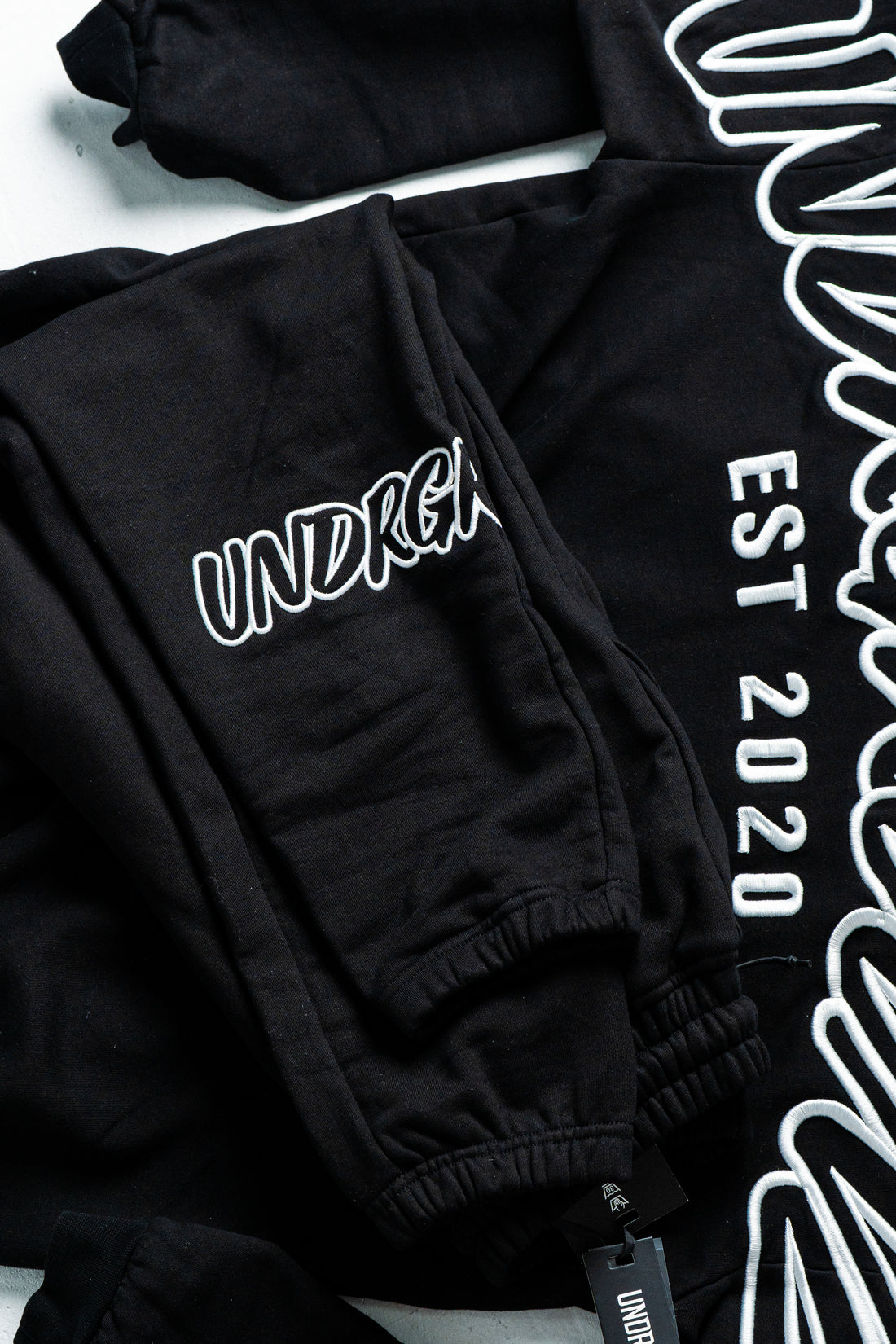 Hype Trackpants Black/Snow