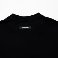 CODE OF SILENCE TEE- (BLACK/CLOUD BLUE)