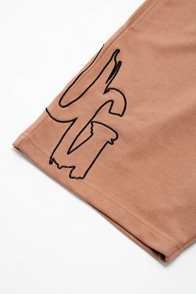CODE OF SILENCE SHORTS- (ESPRESSO/BLACK)