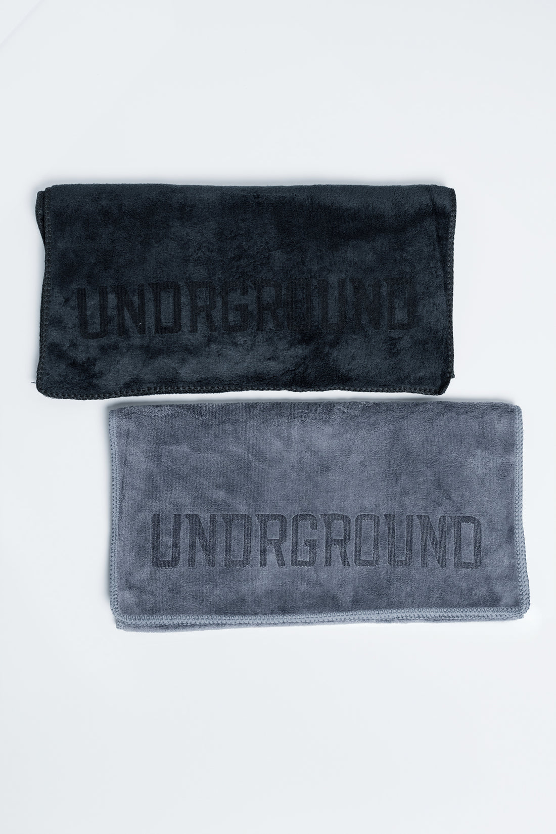 Grey Microfiber Gym Towel