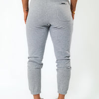 Grey Puff Print Joggers (UNISEX)