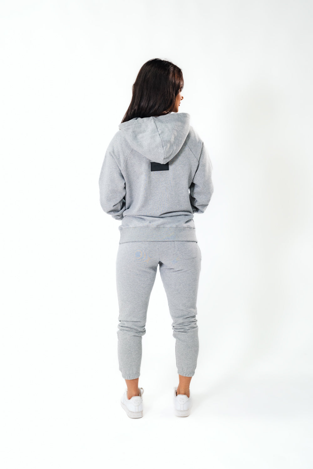 Grey Puff Print Joggers (UNISEX)