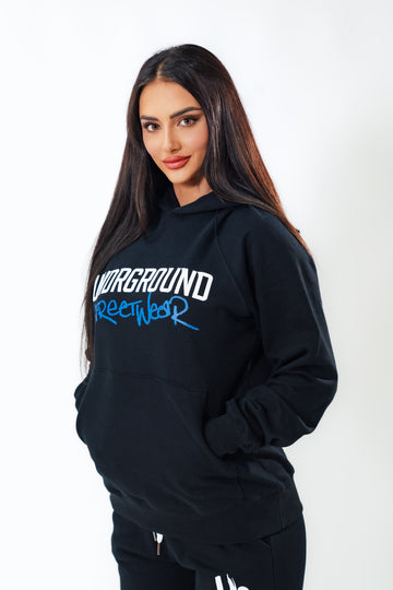 Black Undrground Graphic Hoodie (UNISEX)