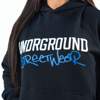 Black Undrground Graphic Hoodie (UNISEX)