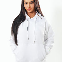 White UG Warm Up Hoodie (UNISEX)