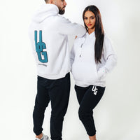 White UG Warm Up Hoodie (UNISEX)