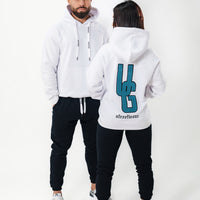 White UG Warm Up Hoodie (UNISEX)