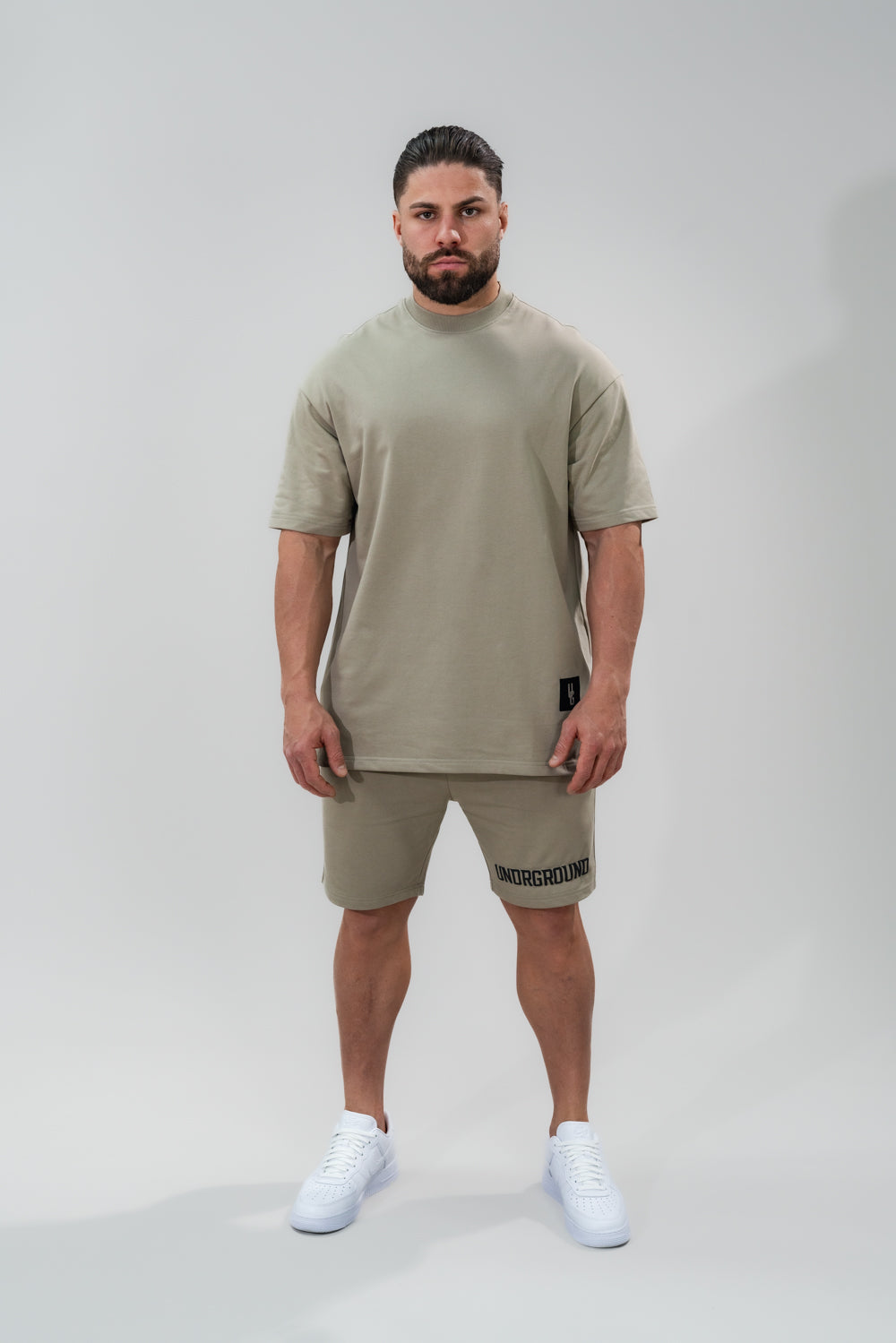 Relaxed Fit Tee X Combat Khaki