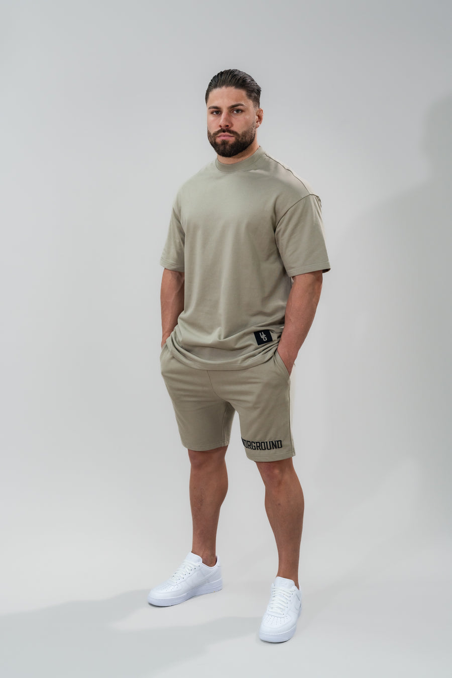 Relaxed Fit Shorts X Combat Khaki