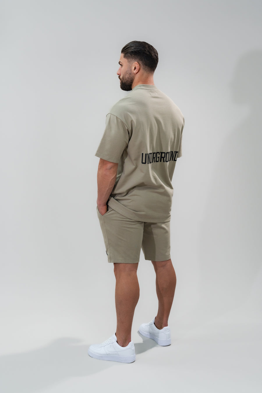 Relaxed Fit Tee X Combat Khaki