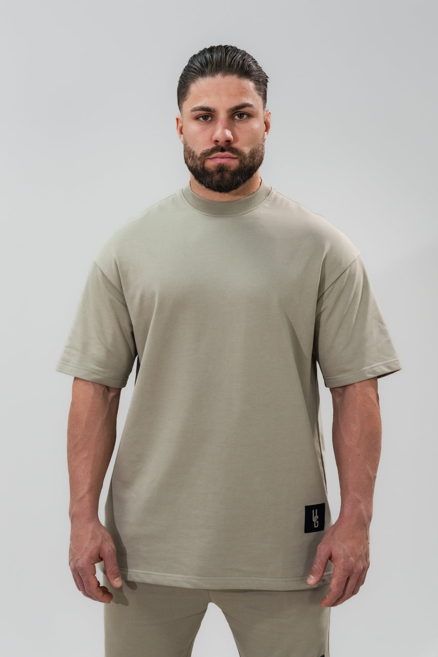 Relaxed Fit Tee X Combat Khaki