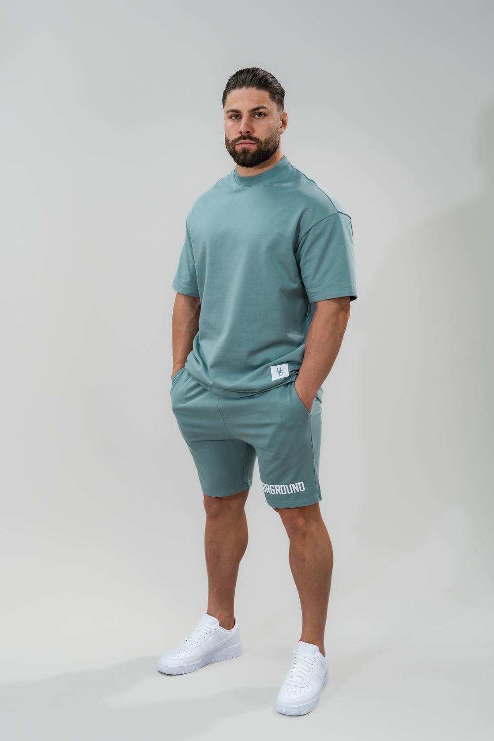 Relaxed Fit Shorts X Slate Blue