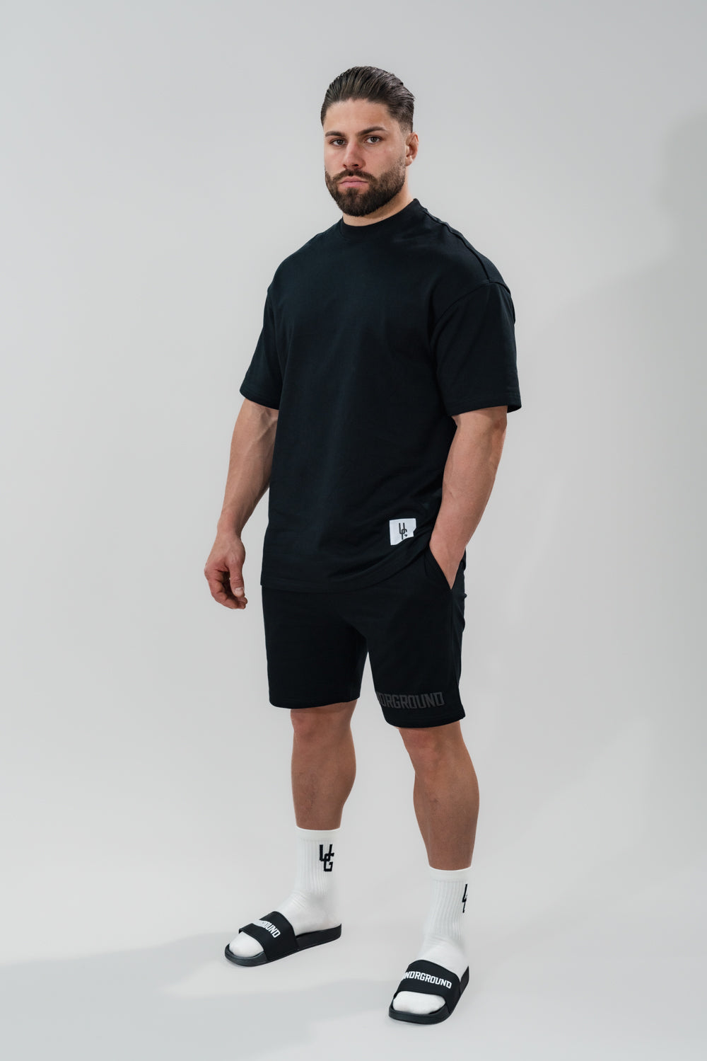 Relaxed Fit Tee X Jet Black