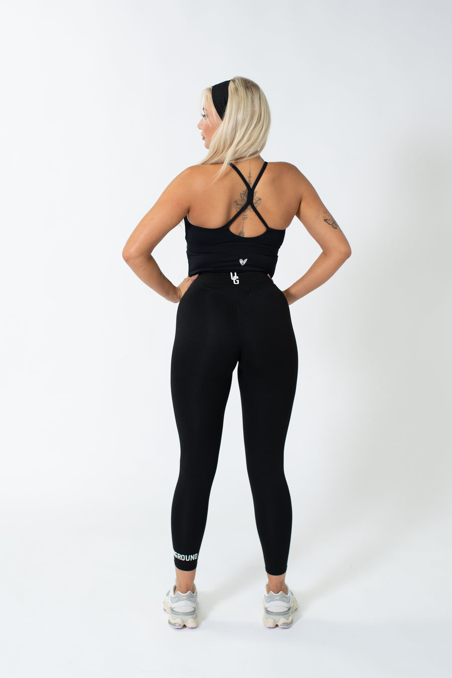 UG Black Buttery Sports Singlet