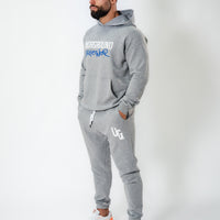 Grey Undrground Graphic Hoodie