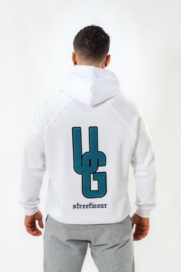 White UG Warm Up Hoodie