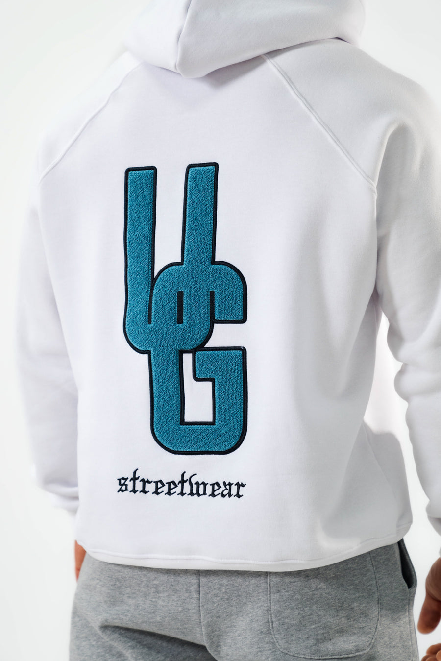 White UG Warm Up Hoodie