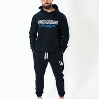 Black Undrground Graphic Hoodie