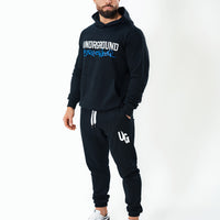 Black Undrground Graphic Hoodie