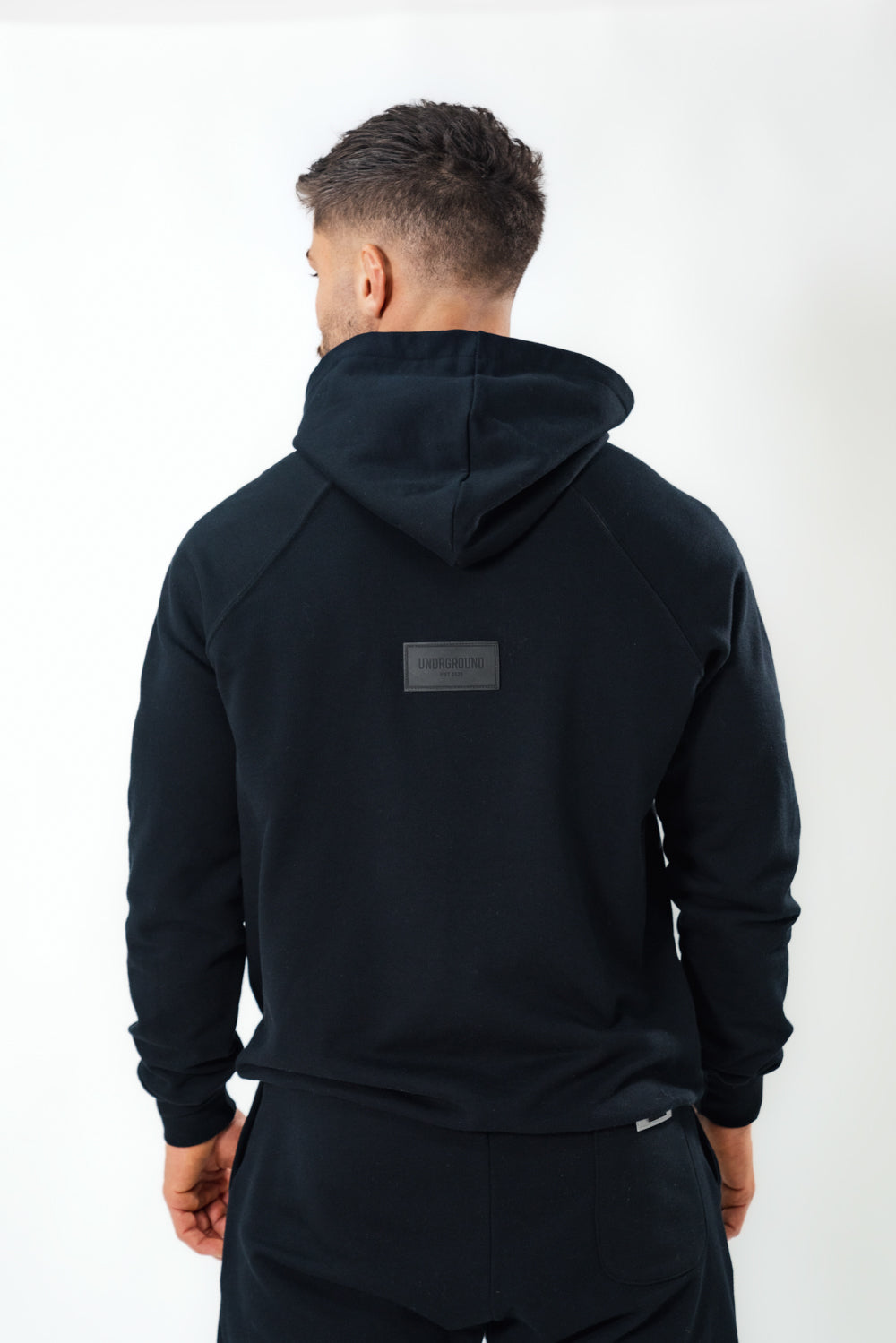 Black Undrground Graphic Hoodie