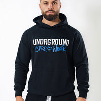 Black Undrground Graphic Hoodie