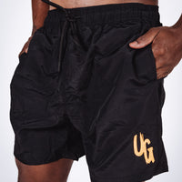 Summer Swim Shorts x Blk/Orange