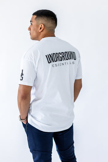 White Box-Fit UNDRGROUND Tee