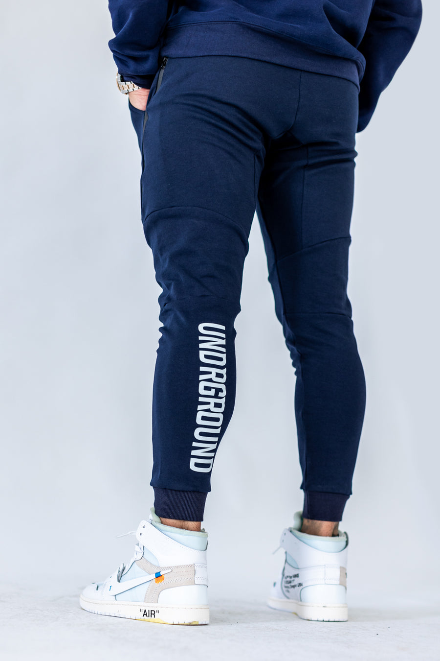 Men's Tapered Joggers x Navy