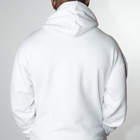 Loose Fit Hoodie White/Grey