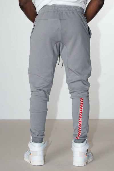 Tapered Joggers Grey/White