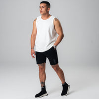 Mens Cotton Singlet White