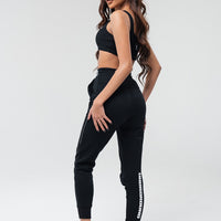 Women's Joggers Black/White